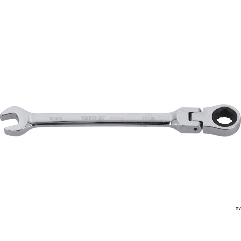 Klucz płasko-oczkowy z grzechotką 10mm Noname