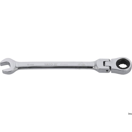 Klucz płasko-oczkowy z grzechotką 10mm Noname