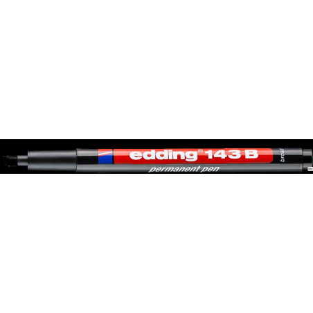 Edding Foliopis czarny 1-3 mm z ściętą końcówką do folii prezentacyjnych
