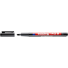Edding Foliopis czarny 1-3 mm z ściętą końcówką do folii prezentacyjnych