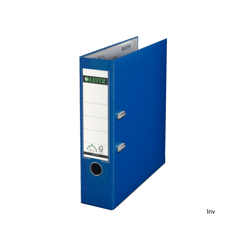 Segregator Leitz A4 80 mm 180° ciemny niebieski, pojemność 600 kartek
