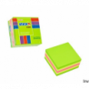 Bloczek samoprzylepny StickN 51x51 mm zielony-mix neon i pastelowy 21534