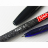 Długopis Toma JEANS Medium czarny 0,8mm końcówka fine TO-049