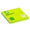 PAKIET Bloczek samoprzylepny Q-CONNECT Brilliant, 76x76mm, 1x80 kart., zielony