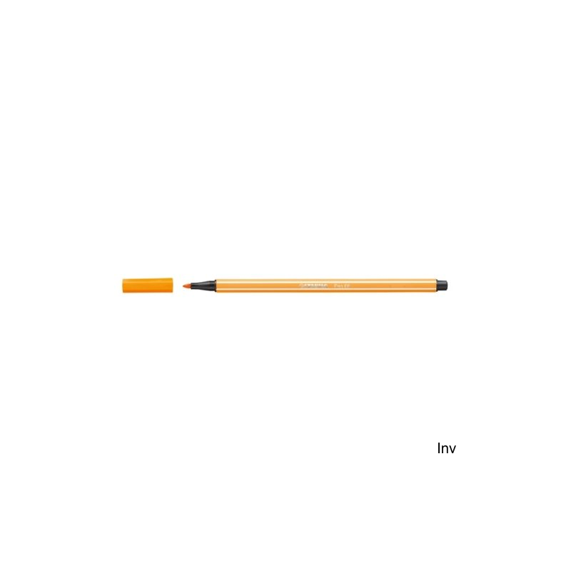 Flamaster STABILO Pen 68/54 pomarańczowy 1 mm, bezwonny tusz, odporność na zasychanie