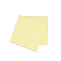PAKIET Bloczek samoprzylepny Q-CONNECT, 76x76mm, 1x100 kart., jasnożółty