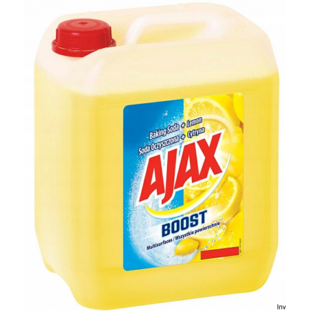 Ajax płyn do mycia Boost Soda i Cytryna 5l