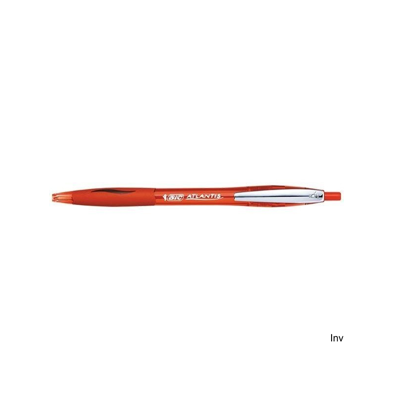 Długopis BIC Atlantis Soft czerwony automatyczny z wymiennym wkładem 1 mm
