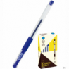 Pióro żelowe Grand GR-101 niebieskie z wymiennym wkładem, ergonomiczny uchwyt, 1 sztuka