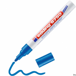Edding Marker lakierowy przemysłowy niebieski 2-4 mm okrągła końcówka 8750/003/N