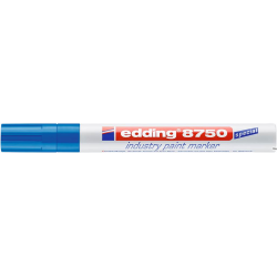 Edding Marker lakierowy przemysłowy niebieski 2-4 mm okrągła końcówka 8750/003/N