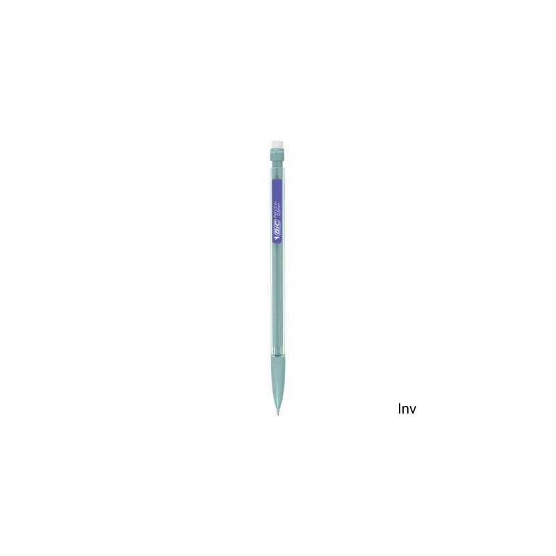 Ołówek automatyczny BIC Matic 0.5 mm HB z gumką, transparentny, 3 sztuki