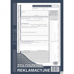 601-1 Zgłoszenie reklamacji...