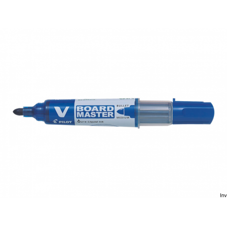 Marker suchościeralny niebieski 6 mm Pilot V BOARD MASTER z wymiennym wkładem
