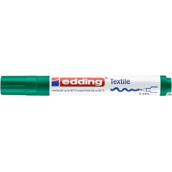 Marker do tkanin Edding 0.3 mm zielony 4500
