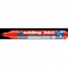 Edding Marker 360 do tablicy suchościeralny czerwony z okrągłą końcówką