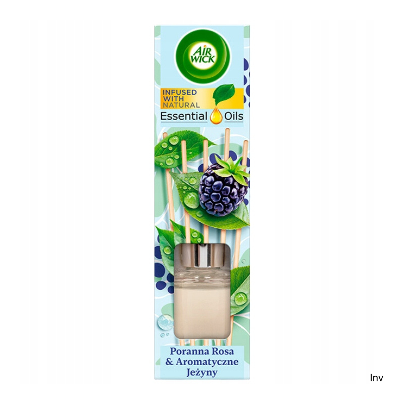 AIR WICK Odświeżacz pachnące patyczki 40ml Poranna Rosa & Aromatyczne Jeżyny