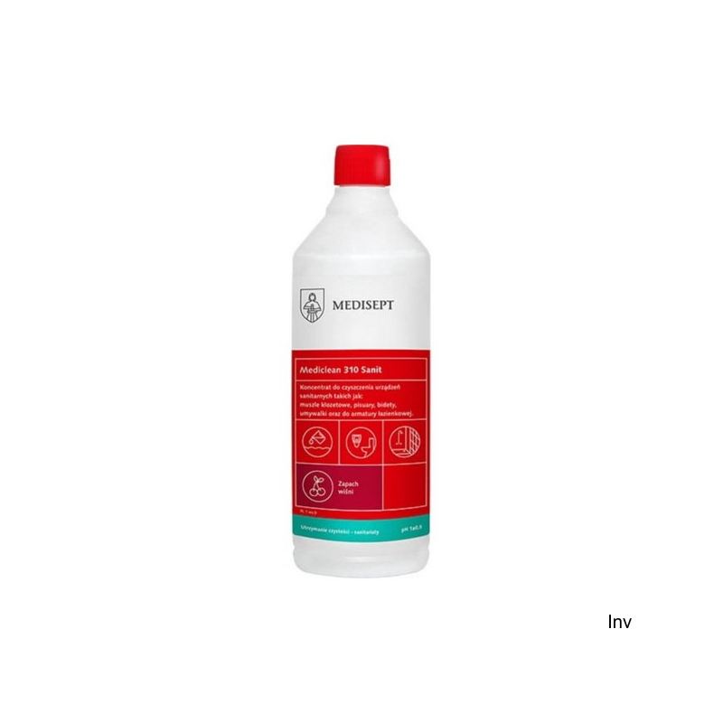 Medisept MEDICLEAN 310 Sanit Koncentrat do czyszczenia powierzchni sanitarnych 1l