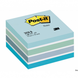 Bloczek Post-It 3M 76x76mm niebieski 450 sztuk do notatek