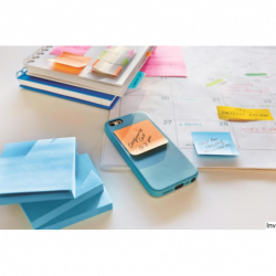 Bloczek Post-It 3M 76x76mm niebieski 450 sztuk do notatek