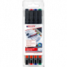 Edding Foliopis 0,3 mm 4 sztuki z okrągłą końcówką do folii prezentacyjnych