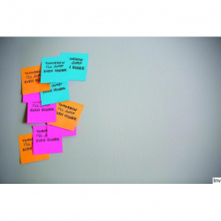 Bloczek samoprzylepny Post-It 3M, 38x51 mm, 12 sztuk, paleta energetyczna, gramatura 70-72 g/m²