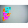 Bloczek samoprzylepny Post-It 3M, 38x51 mm, 12 sztuk, paleta energetyczna, gramatura 70-72 g/m²