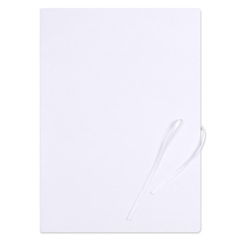 PAKIET Teczka wiązana OFFICE PRODUCTS Premium, karton, A4, 350gsm, 3-skrz., biała