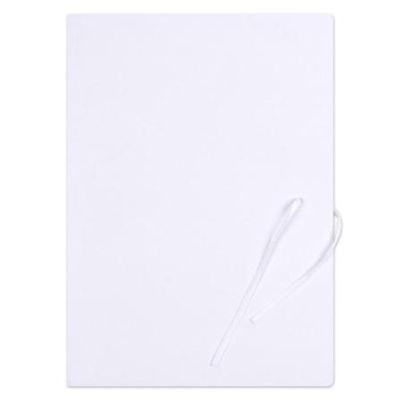 PAKIET Teczka wiązana OFFICE PRODUCTS Premium, karton, A4, 350gsm, 3-skrz., biała