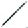 Ołówek drewniany Faber-Castell 1112 HB (12) z gumką BLACKLEAD