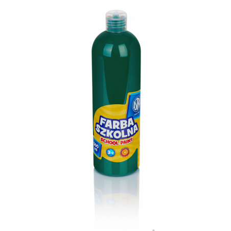 Farba szkolna Astra 500 ml zielona ciemna