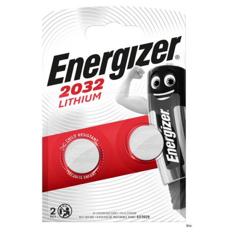 Bateria litowa Energizer CR2032 3V 2 sztuki do e-booków, gier, kalkulatorów i urządzeń medycznych