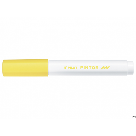 Marker żółty PINTOR F 2,9 mm Pilot do pisania po różnych powierzchniach