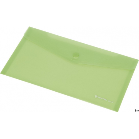 Panta Plast Teczka kopertowa A4 zielona przezroczysta 120 kartek 0,16mm