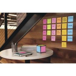 Karteczki samoprzylepne Post-it, ENERGETIC, 76x76mm, 6x100 kart.