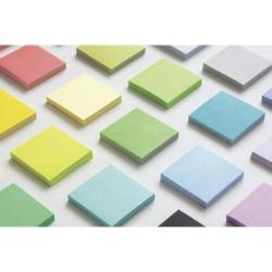 Karteczki samoprzylepne Post-it, ENERGETIC, 76x76mm, 6x100 kart.