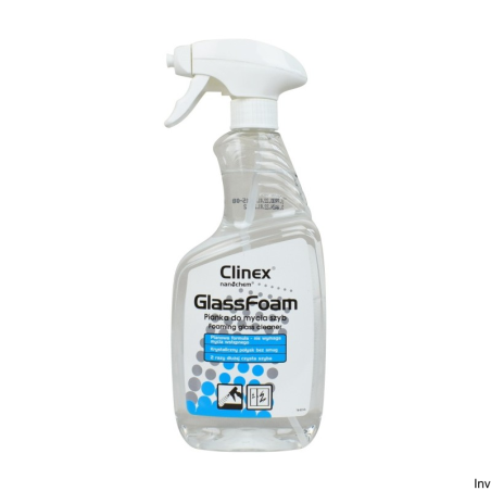 Pianka do mycia szyb Clinex 650 ml - bezzapachowa, wydajna, z atomizerem