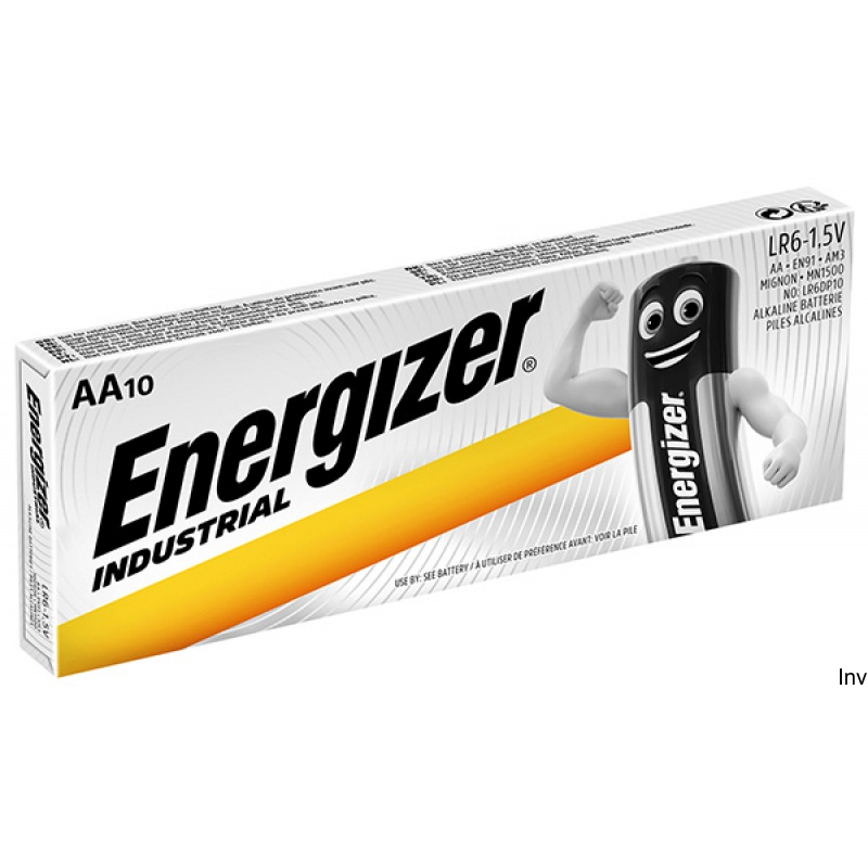 Bateria alkaliczna Energizer Industrial LR6/AA 10 sztuk