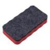 Gąbka magnetyczna OFFICE PRODUCTS, do tablic suchościeralnych, 110x57x20mm, z zawieszką, czerwona