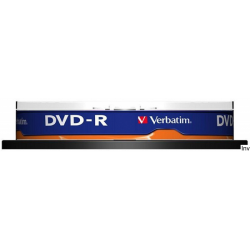 Płyta DVD-R VERBATIM CAKE(10) 4.7GB x16 Matt Silver   43523