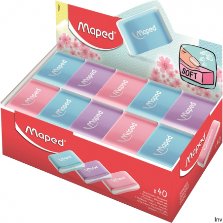 Gumka Maped Essentials Soft Color mix 4 kolory 112921