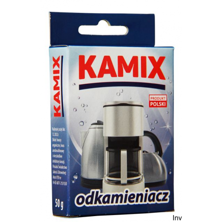 KAMIX Preparat do usuwania kamienia 50g - skuteczny odkamieniacz do kuchni i łazienek