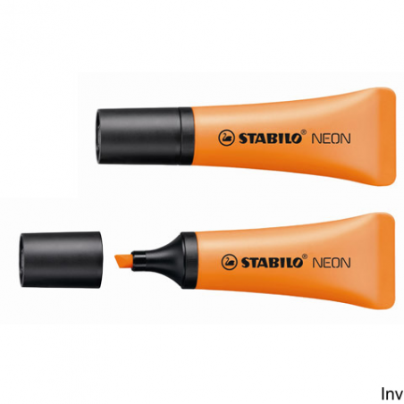 Zakreślacz Stabilo neon pomarańczowy 72/54, grubość linii 2-5 mm, odporność na zasychanie