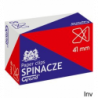 Spinacz krzyżowy Grand 41 mm, potrójnie galwanizowany, 100 sztuk w opakowaniu