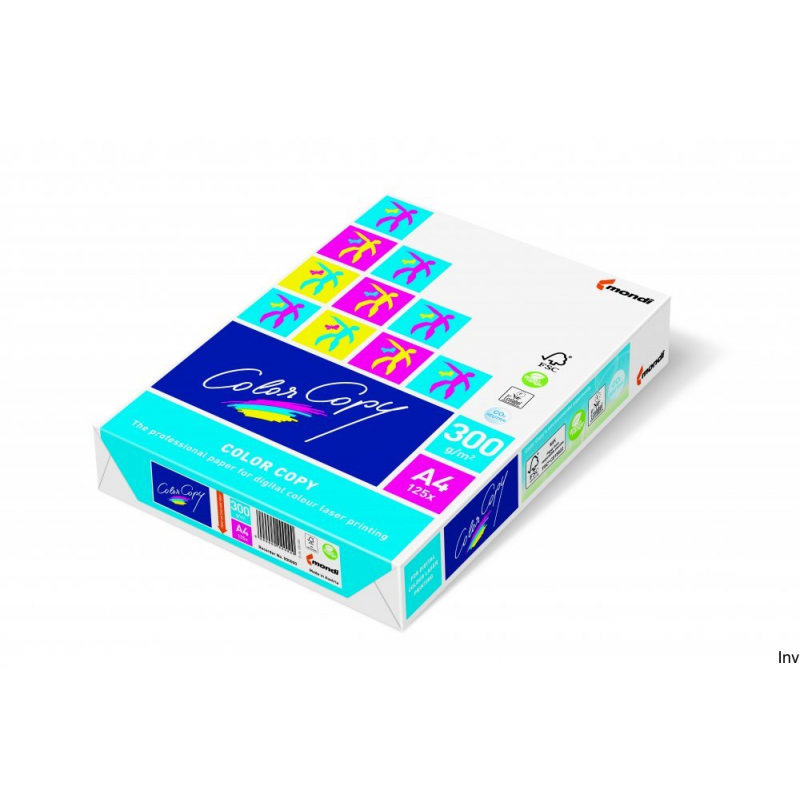Papier Color Copy A4 300g 125 arkuszy do kolorowych drukarek laserowych