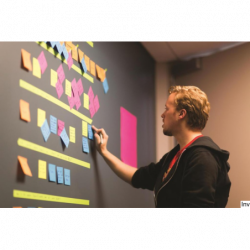 Post-It 3M Bloczek samoprzylepny Z-Notes 76x76mm, 6x90 kart, paleta Bora Bora