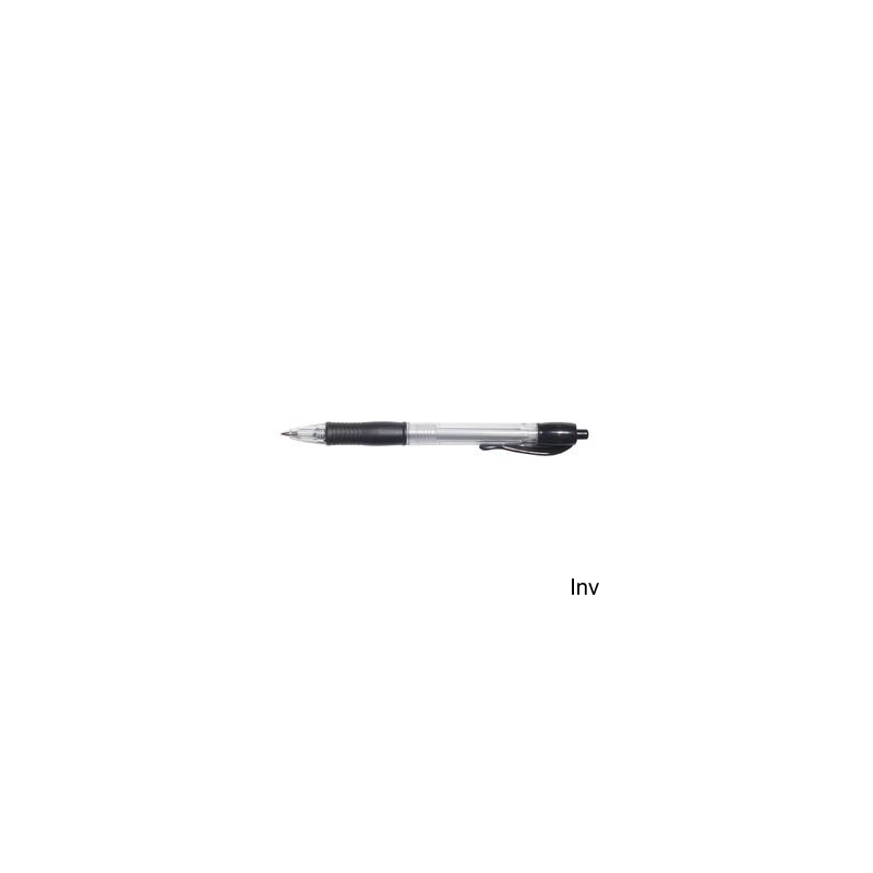 Długopis automatyczny D.Rect 294A czarny 0,5 mm, wymienny wkład 0,7 mm, długość pisania 1700 m