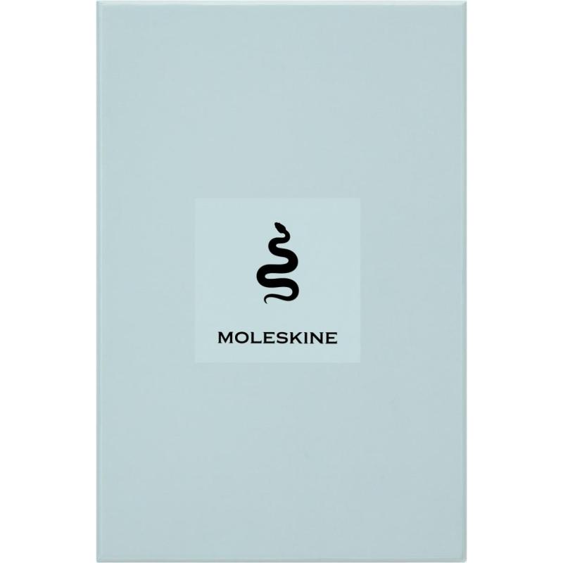 Notes MOLESKINE Snake 2025, L, synt. skóra węża, w linie, 13x21 cm, w pudełku, zielony