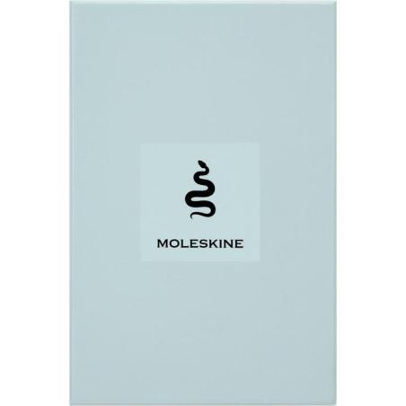 Notes MOLESKINE Snake 2025, L, synt. skóra węża, w linie, 13x21 cm, w pudełku, zielony