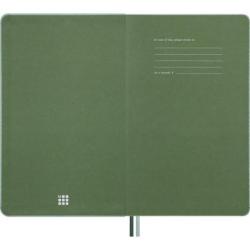 Notes MOLESKINE Snake 2025, L, synt. skóra węża, w linie, 13x21 cm, w pudełku, zielony